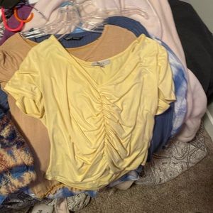 yellow shirt